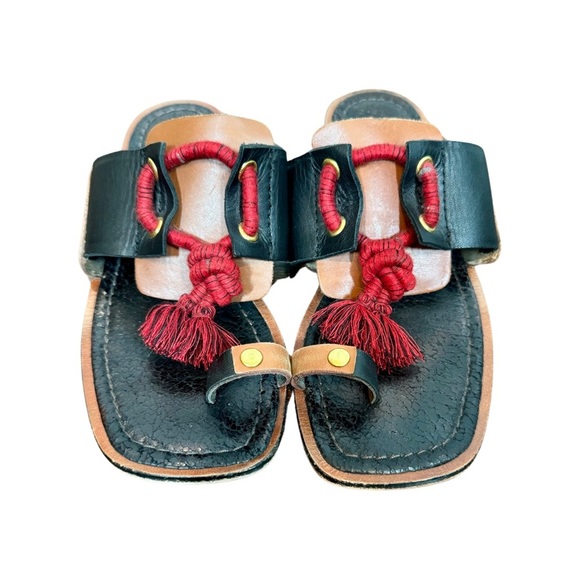 Free People Black and Brown Sandals - Picture 5 of 9